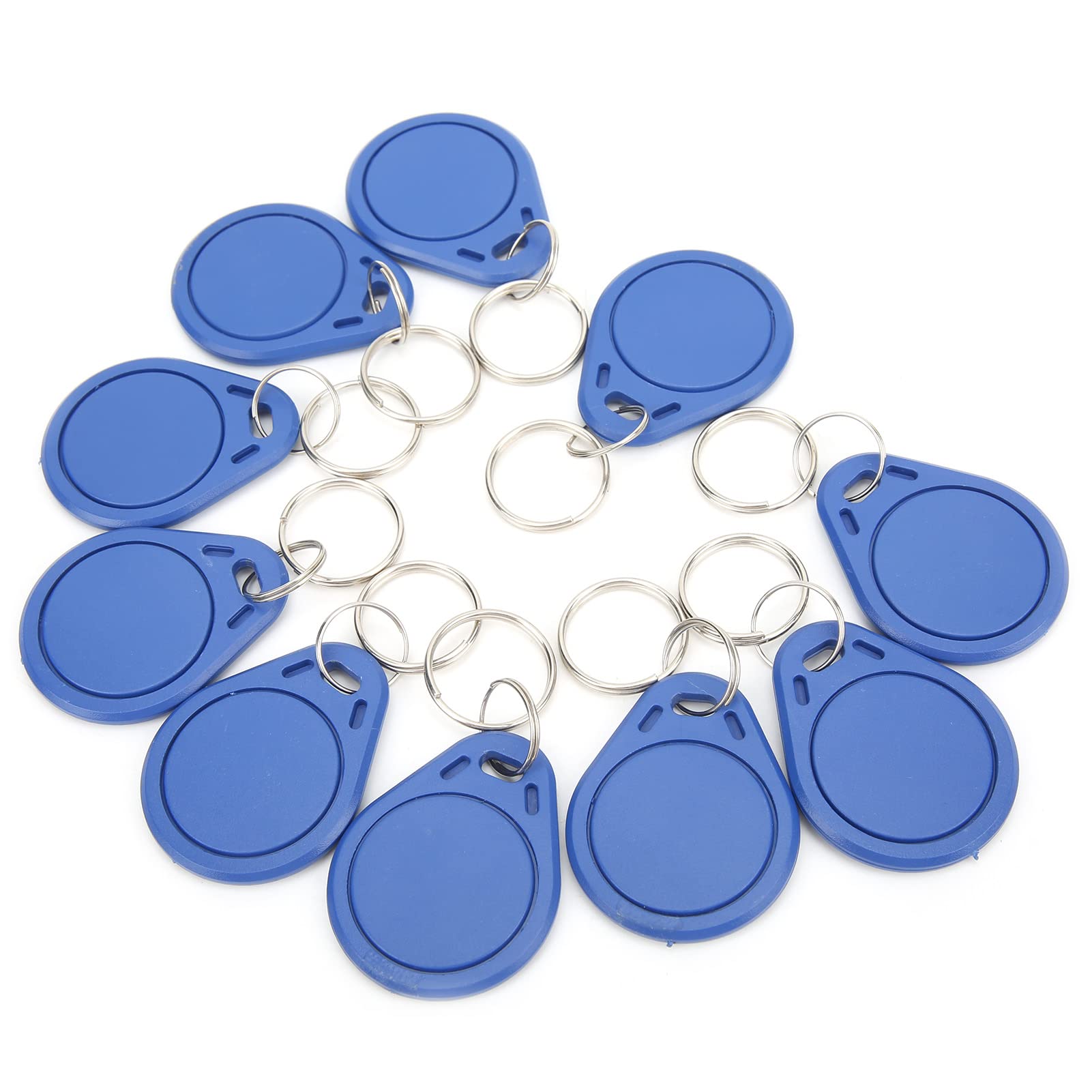 **10pcs T5577 Rewritable RFID Key Fobs - 125Khz Proximity Cards for Door Access Control, Security Systems & Keyless Entry - Ideal for Offices, Hotels & Smart Homes**