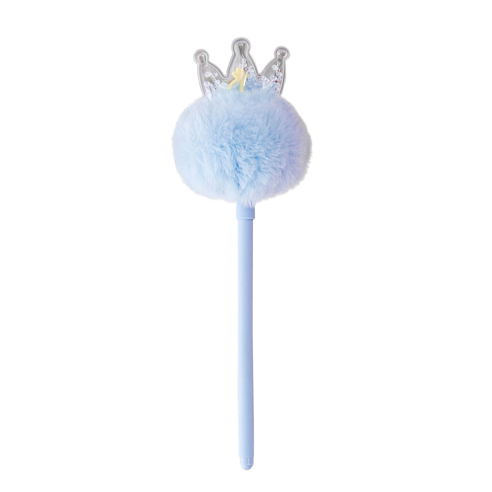 Cute Pompom Ballpoint Pens for Girls - Soft Plush Ball Pens for School, Office & Writing - 5ml Ink, Pack of 7 (PG7) - Perfect Gift for Students, Teachers & Stationery Lovers