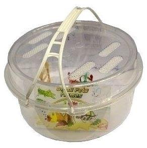GUPPY 270mm Turtle Bowl – Premium Transparent Plastic Aquarium Tank for Small Turtles, Reptiles & Fish – Ideal for Home, Office, or Classroom Habitat Setup
