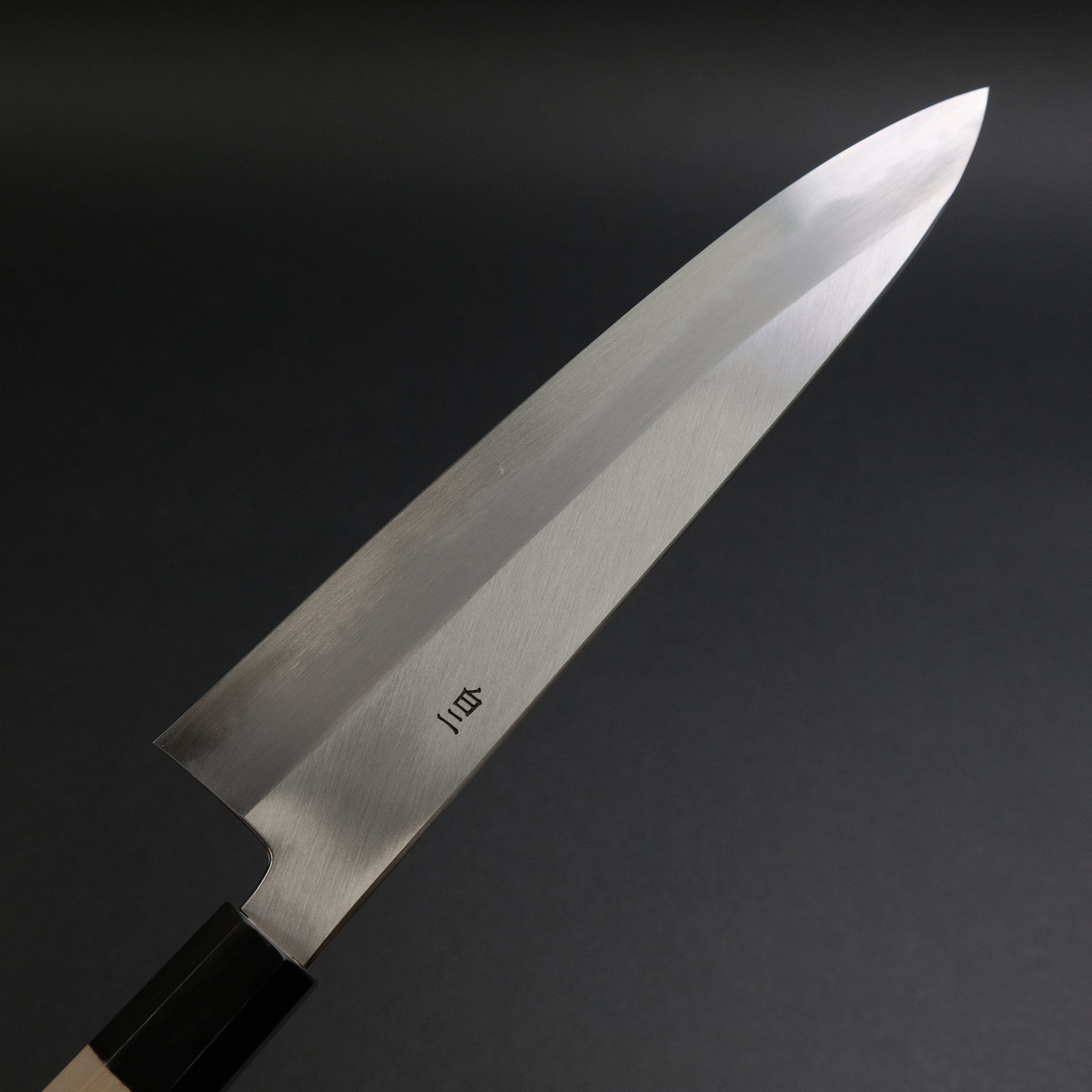 Hitohira Tanaka Ren White #2 Gyuto Japanese Chef Knife 240mm with Ho Wood Handle - Perfect for Sushi, Meat Slicing & Professional Kitchen Use
