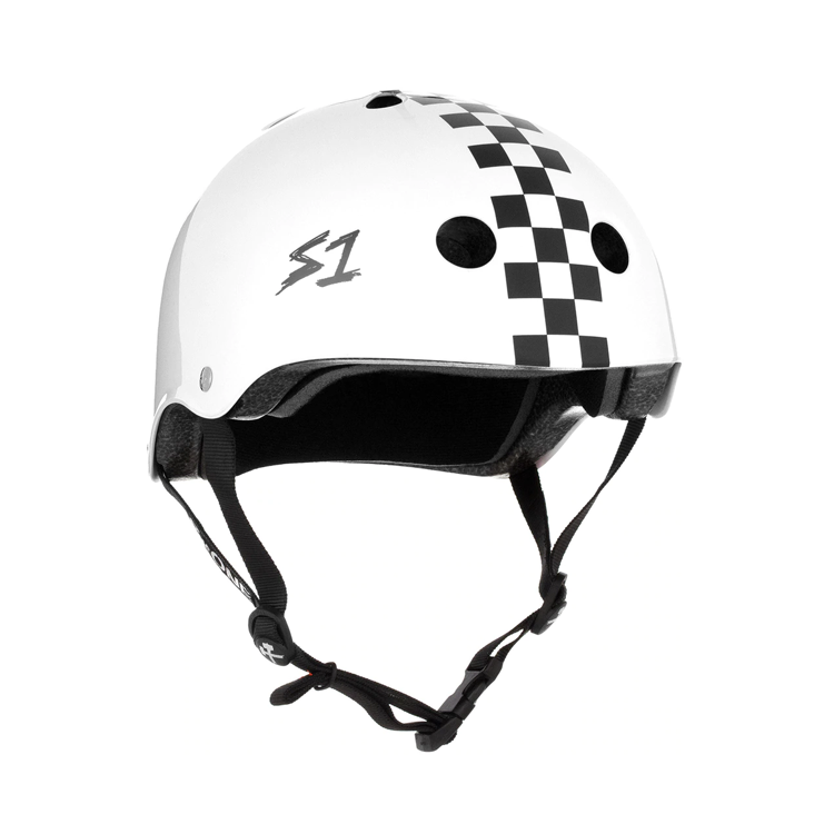 Lifer Helmet CHECKERS - High-Quality Safety Helmet for Cycling, Skateboarding & Outdoor Sports - Perfect for Urban Commuting & Extreme Sports