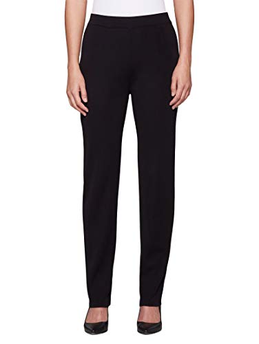 Black Straight Leg Knit