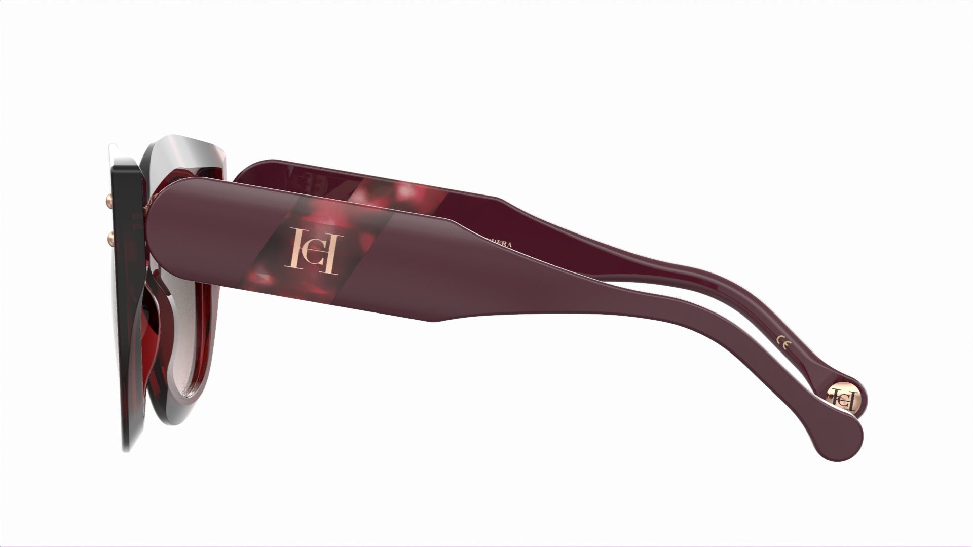 Carolina Herrera HER 0127/S Sunglasses - Luxury Designer Shades for Women - UV Protection & Fashion Eyewear - Perfect for Beach, Driving & Outdoor Activities