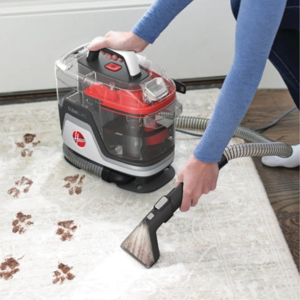 HOOVER FH14042VCD Cleanslate Spotless Pet Portable Carpet & Upholstery Cleaner - Refurbished with Home Essentials Warranty | Perfect for Pet Stains, Carpet Spots & Furniture Cleaning