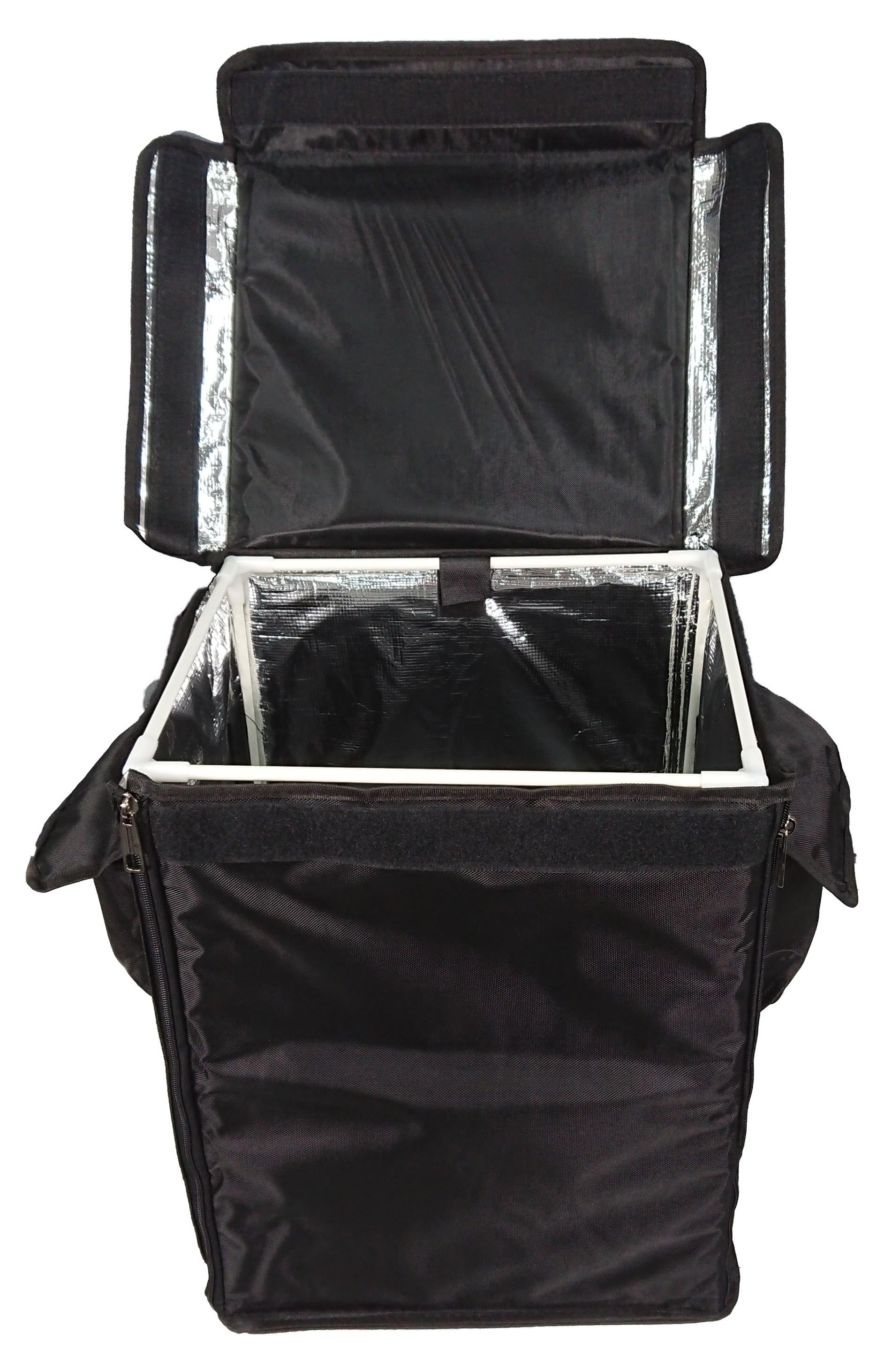 Insulated Food Delivery Bag Medium Size - Lightweight & Durable Thermal Lunch Carrier for Uber Eats, DoorDash, Grubhub - Perfect for Hot & Cold Meal Transport, Catering, Picnics