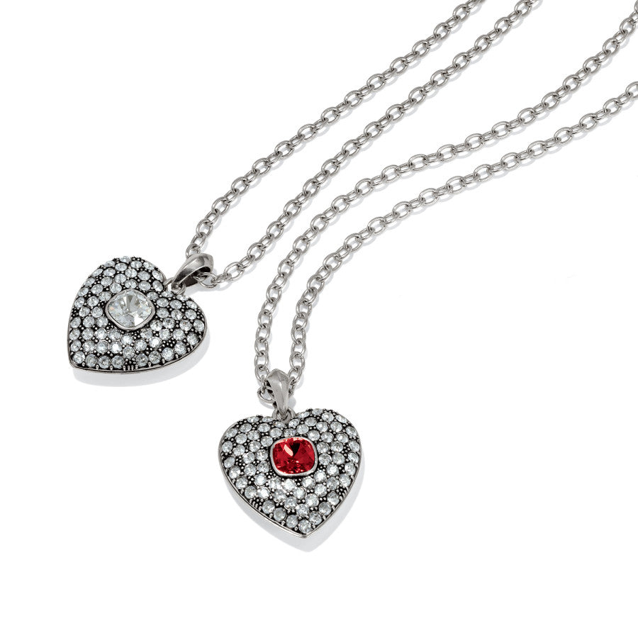 Adela Heart Pendant Convertible Necklace for Women - 18K Gold Plated Stainless Steel, Gift for Her, Valentine's Day, Anniversary, Birthday - Perfect for Date Night, Wedding, Party