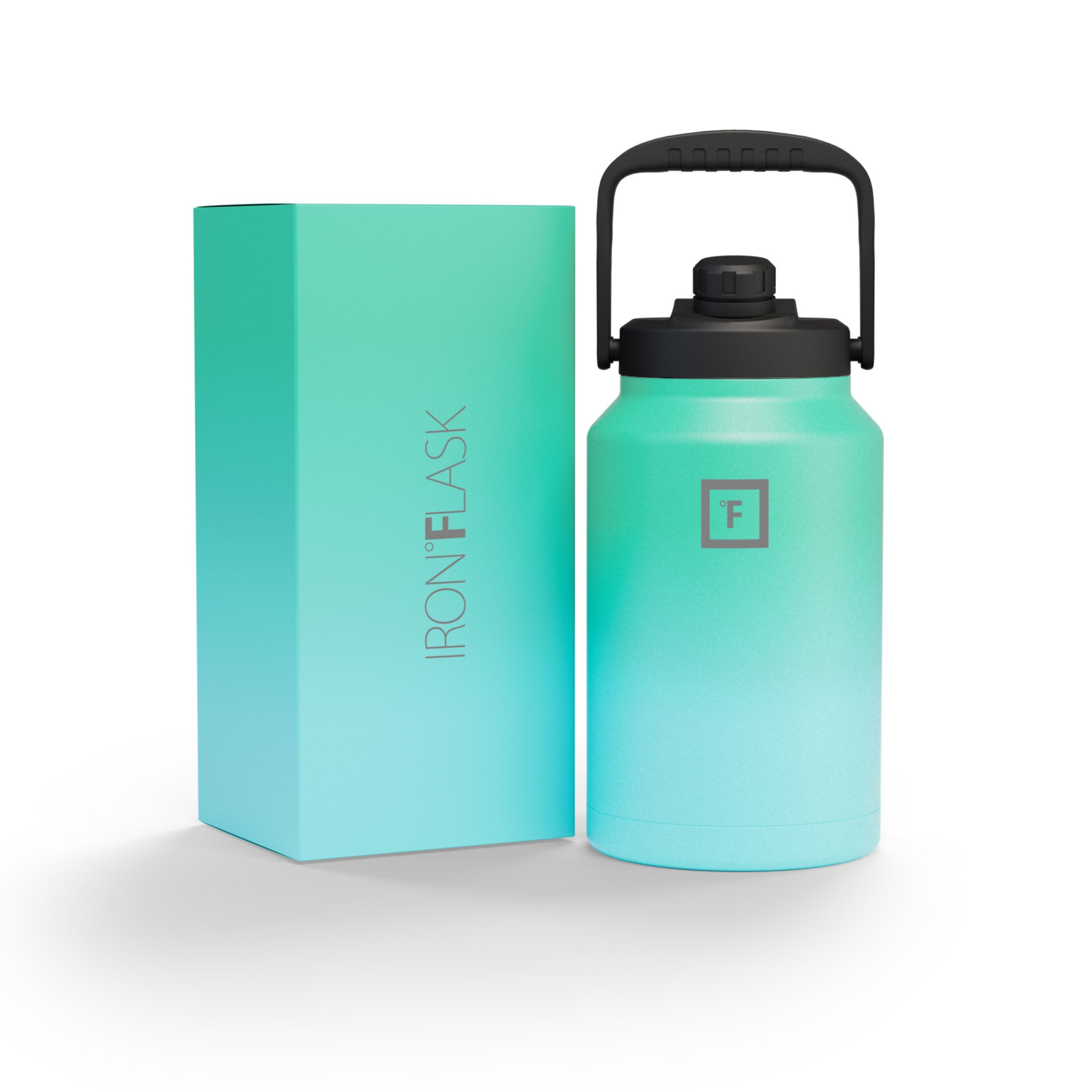 1 Gallon BPA-Free Water Bottle with Spout Lid - Large Capacity Leakproof Jug for Gym, Hiking, Camping & Outdoor Activities
