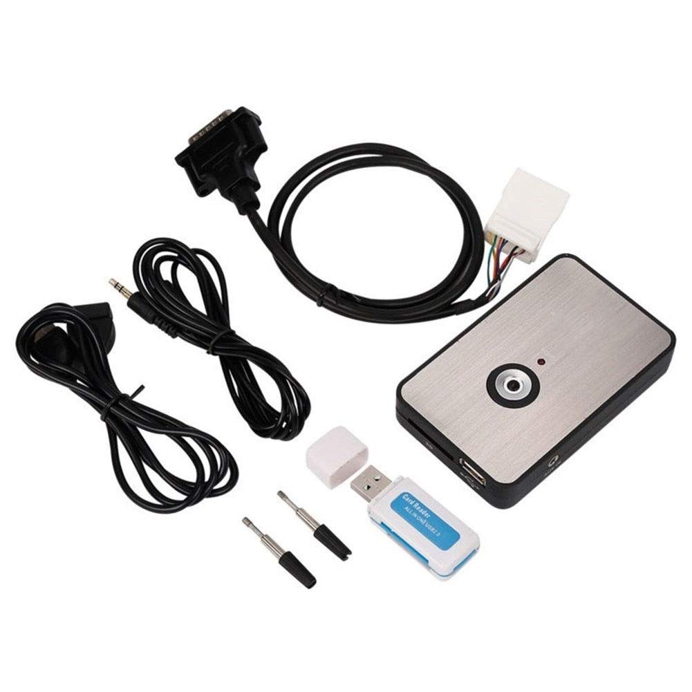 Honda Goldwing GL1800 Motorcycle Digital MP3 CD Player Changer (2001-2011) - Waterproof Audio System with Anti-Theft Lock for Road Trips & Touring
