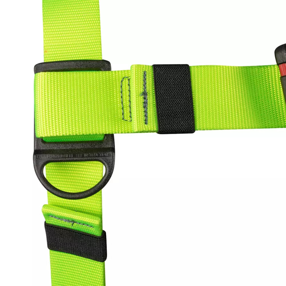 Arc Flash Full Body Harness with Soft Loop - 1D Safety Harness for DE MB Torso, DE MB Chest & DE QC Legs - Ideal for Electrical Work & Industrial Safety
