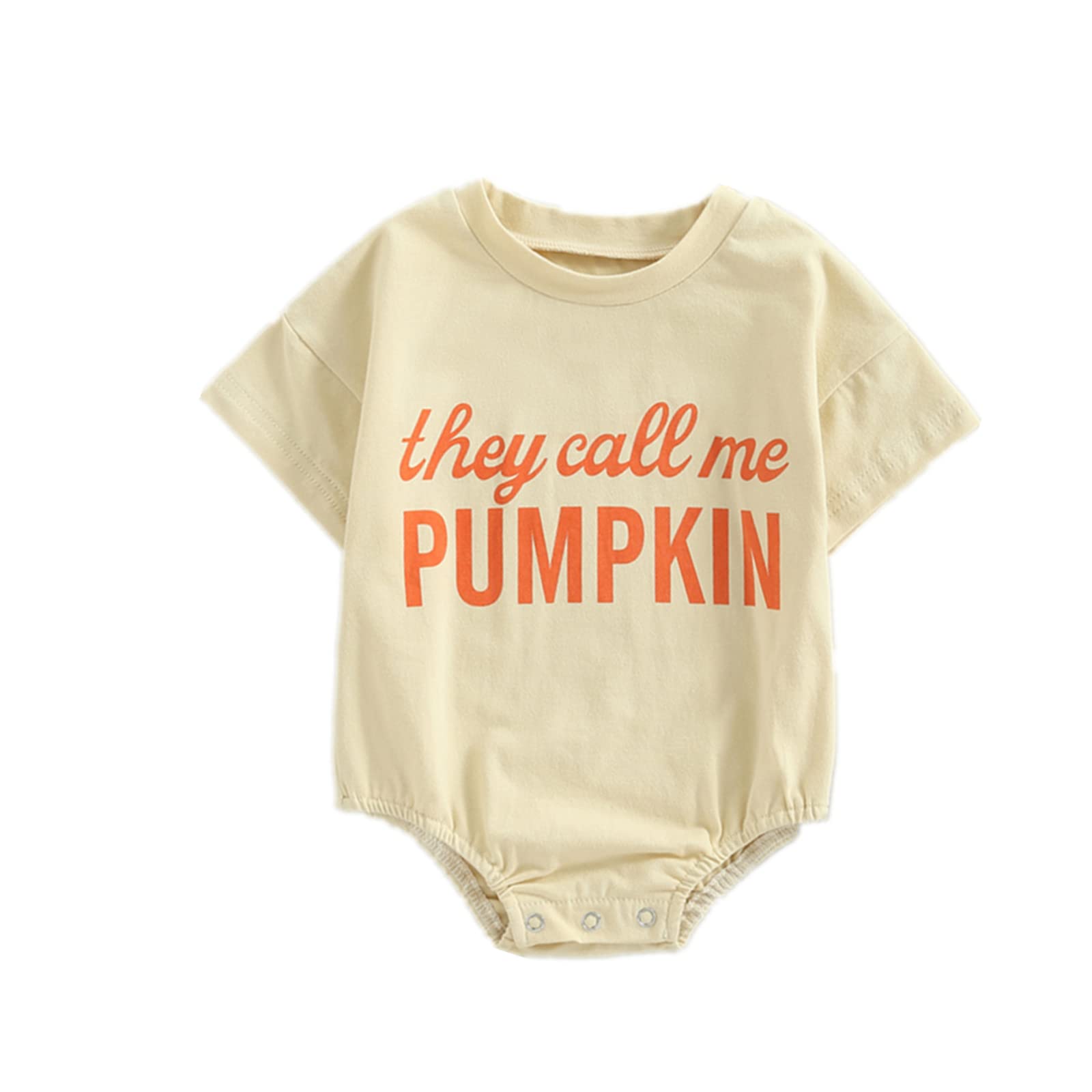 FYBITBO Baby Halloween Costume - Pumpkin Romper Onesie for Boys & Girls | Cute Halloween Outfits for Infants & Toddlers | Perfect for Trick-or-Treating, Photo Shoots & Halloween Parties