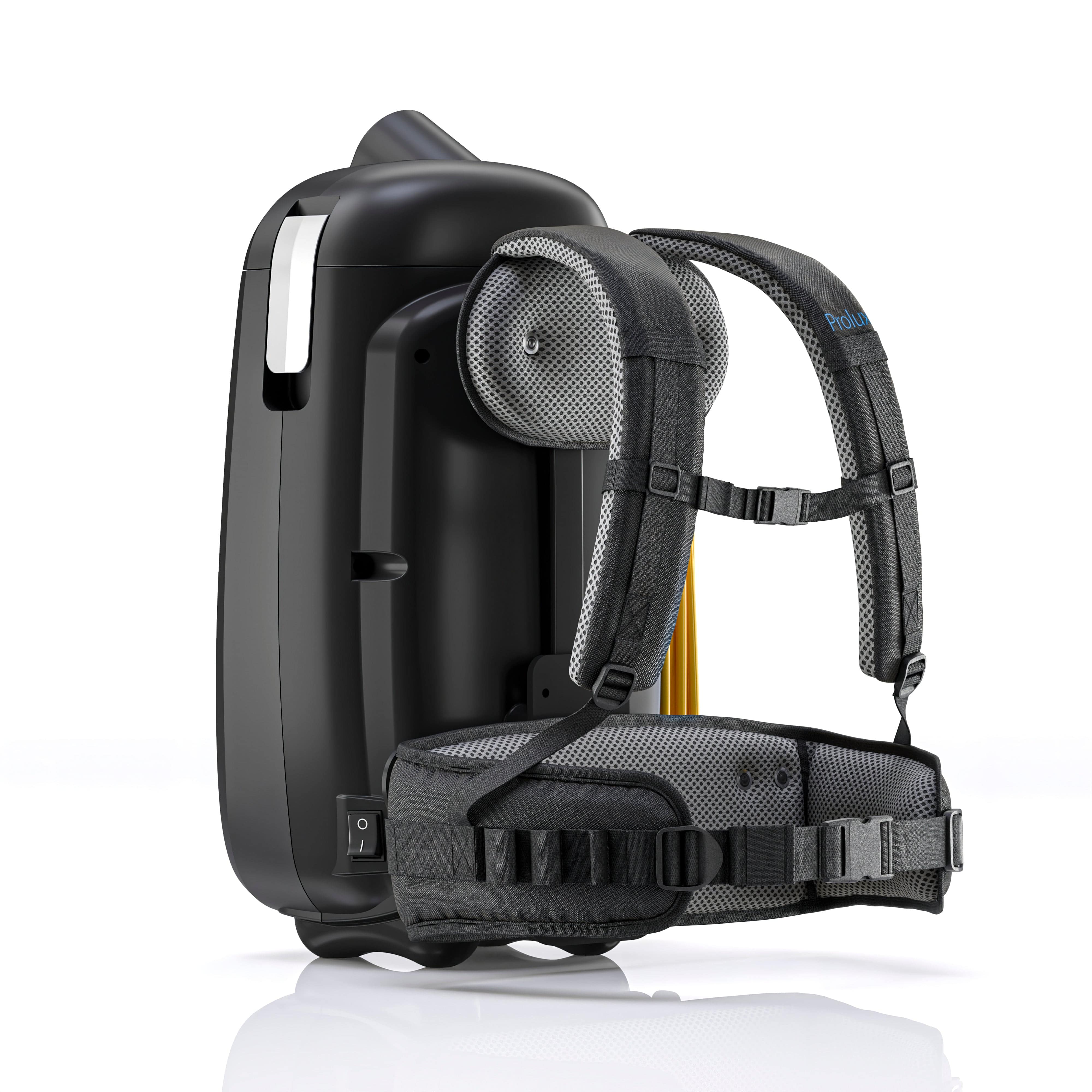 Prolux PLCX8P Pro Commercial Backpack Vacuum Cleaner with Deluxe 1.5 Tool Kit - Powerful Lightweight Cleaning for Offices, Hotels & Commercial Spaces