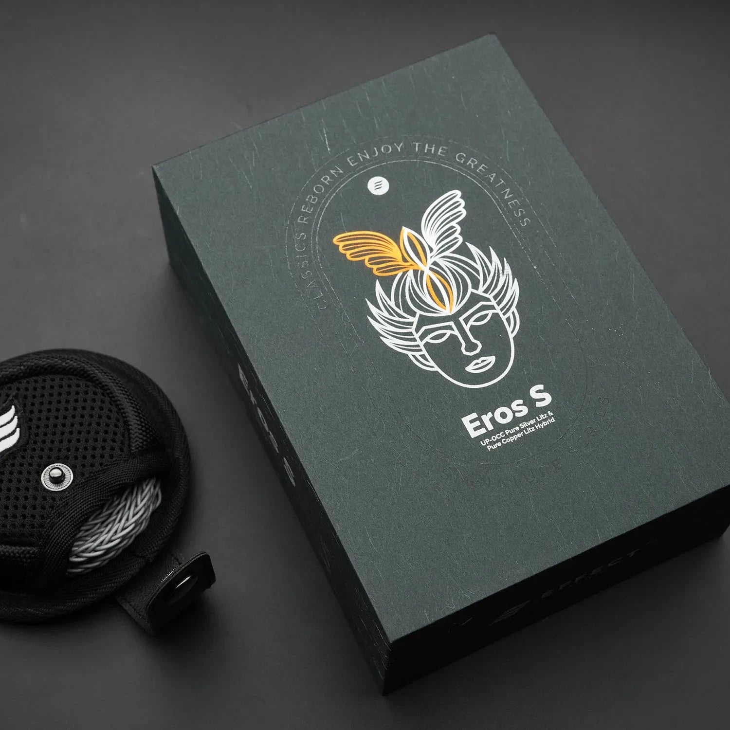 Effect Audio Signature Series Eros S 8-Wire Premium Earphone Cable with ConX Interchangeable Connector - High-End Audio Upgrade for Audiophiles & Musicians (IEMs, Headphones, Studio Use)