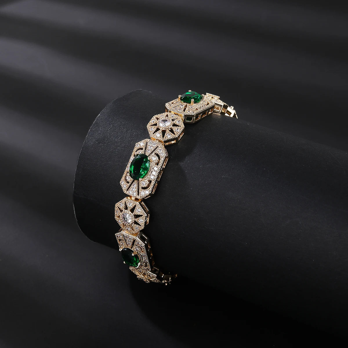 4 Colors Cubic Zircon Chain Bracelet for Women - Elegant Wedding Party Jewelry Gift - Perfect for Brides, Anniversaries & Special Occasions
