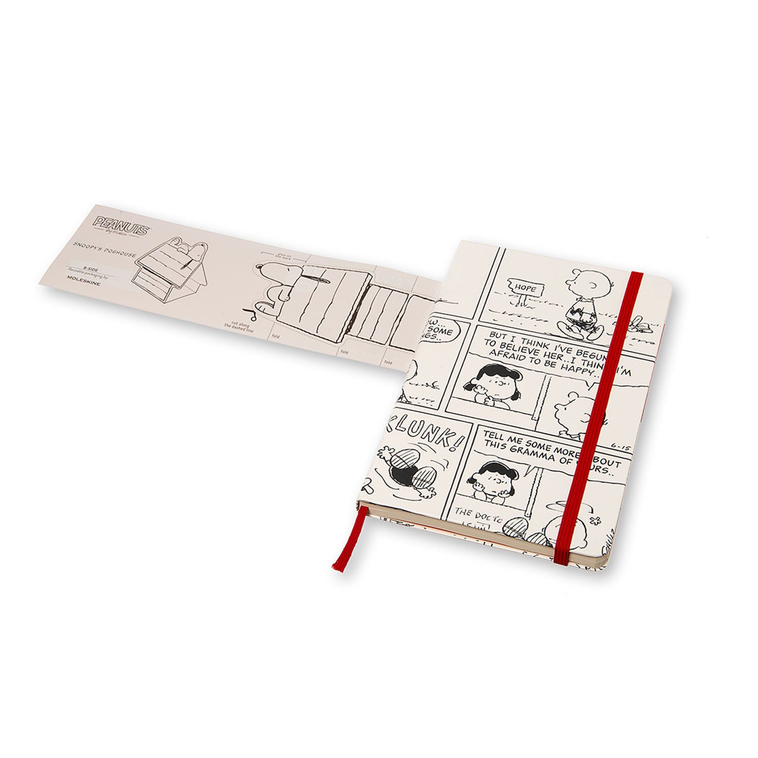 Moleskine Limited Edition Peanuts Notebook - 15 Ruled Pages for Journaling, Sketching & Note-Taking | Perfect Gift for Snoopy Fans & Creative Professionals