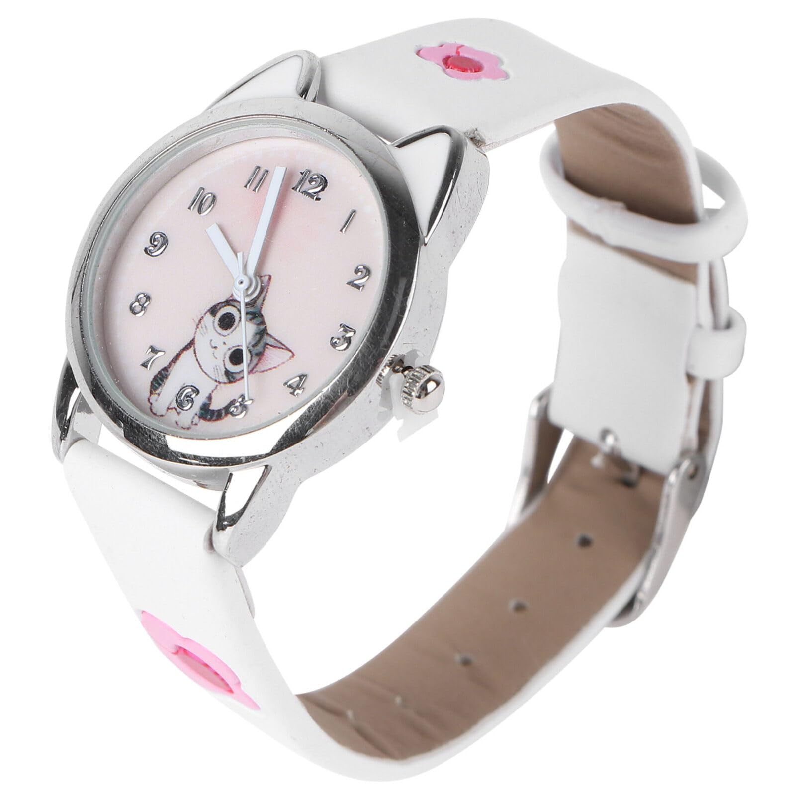 Mikikit Kids Sports Watch - Cute Cat Design for Girls, Outdoor Play & School