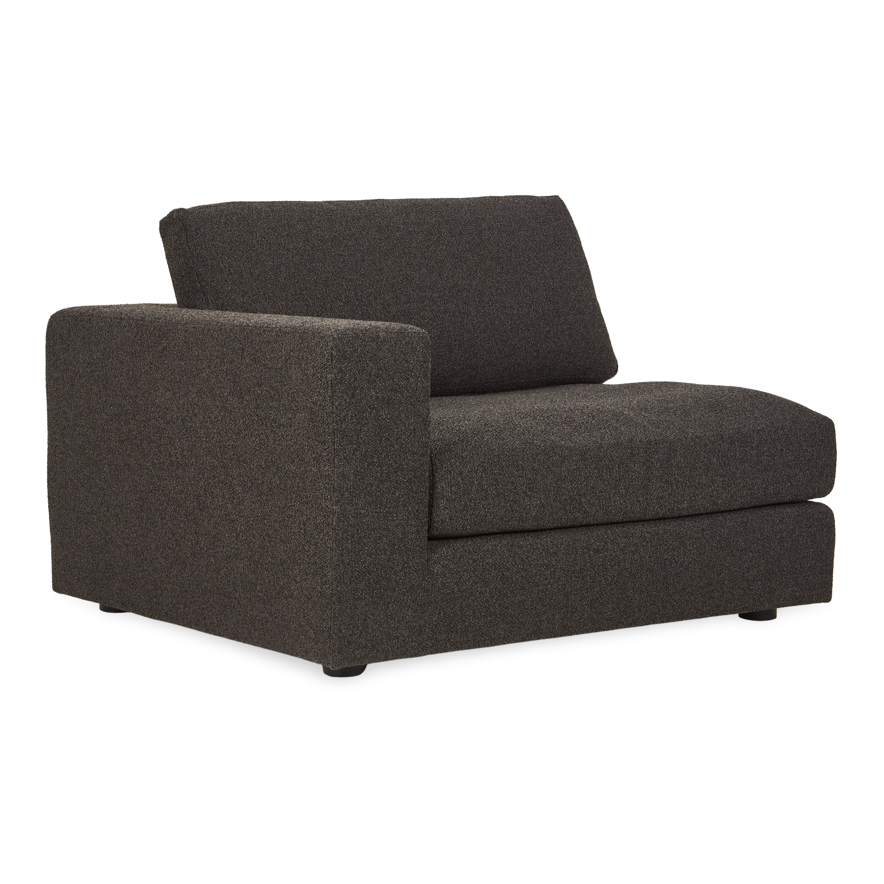 Baja Modular Sectional Sofa - Modern L-Shaped Couch with Reversible Chaise, Soft Fabric Upholstery for Living Room, Family Room & Home Theater