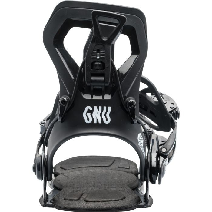 GNU 2024 Psych Snowboard Bindings - High-Performance for Freestyle & All-Mountain Riding - Perfect for Park, Powder & Backcountry Adventures