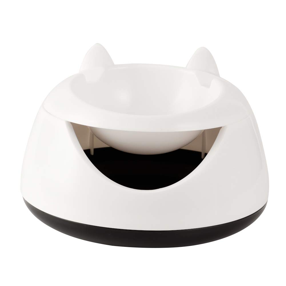 Premium Pistachio Bowl with Shell Storage - Double Dish Snack Serving Bowl for Peanuts, Sunflower Seeds & Candy - White Ceramic Snack Tray - Perfect for Parties, Movie Nights & Family Gatherings