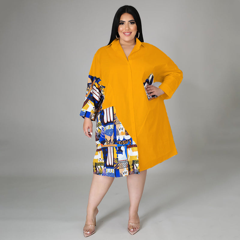 Stylish Long Sleeve Shirt Dress for Women | Casual & Office Wear | Perfect for Work, Date Night & Fall Layering