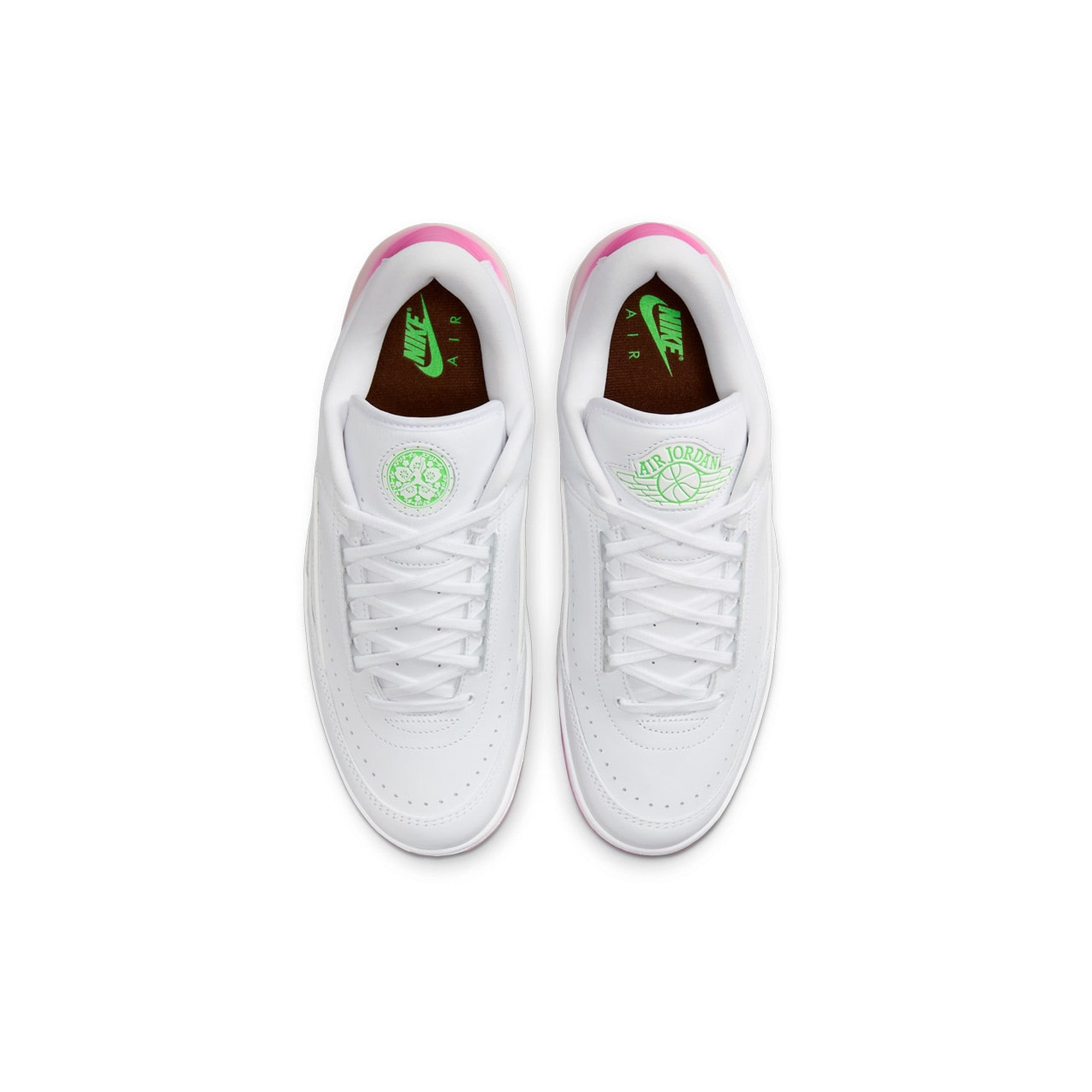 Air Jordan 2 Retro Low 'Cherry Blossom' Sneakers (2024) - Men's Basketball Shoes for Casual Wear & Street Style Fashion