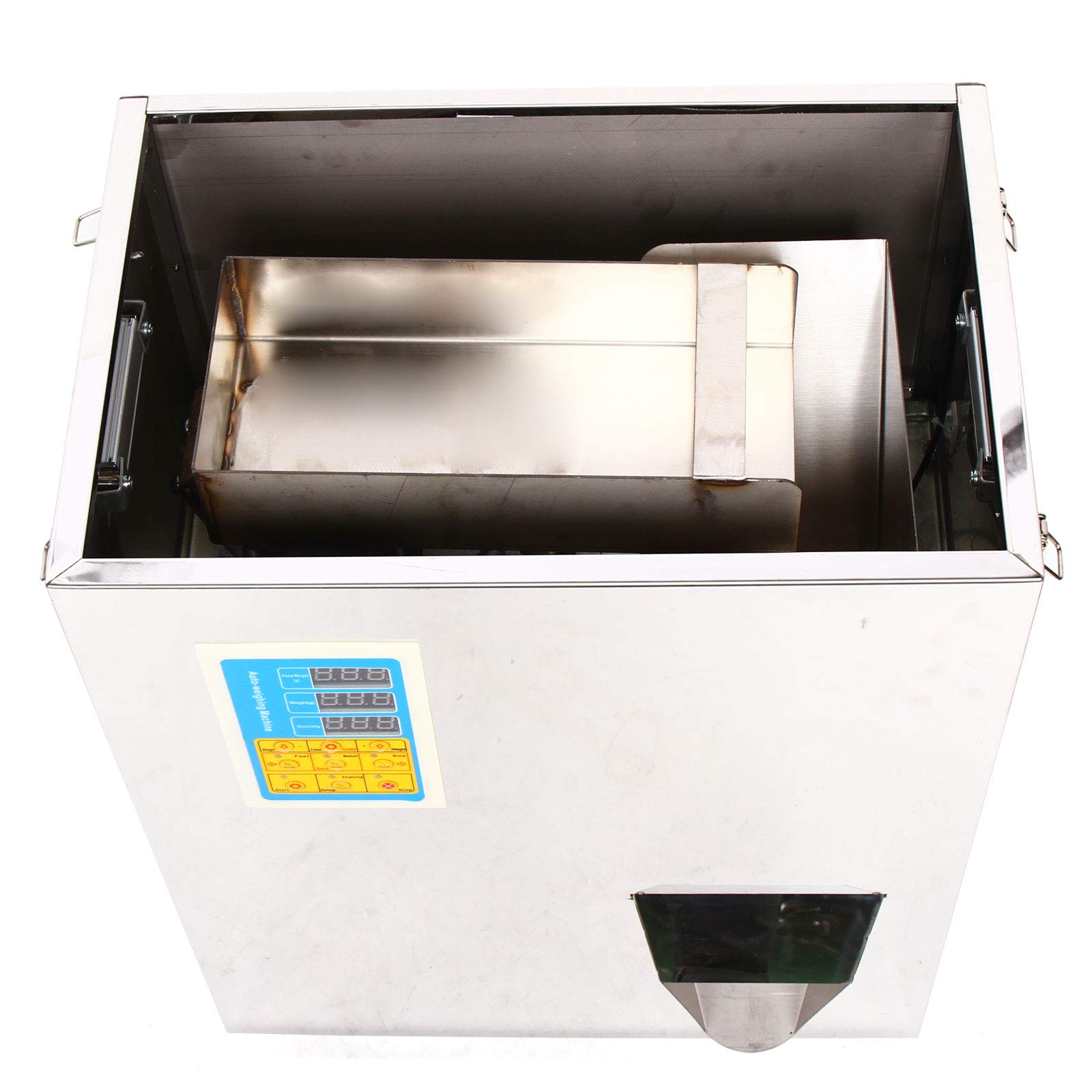 10-500g Automatic Weighing & Filling Machine - Precision Particle Dispenser for Cereal, Grains, Tea | Commercial Food Packaging Equipment for Bulk Goods, Spices & Dried Ingredients