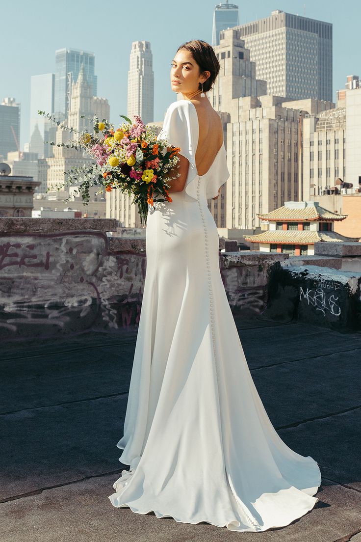 Jenny Yoo Beale Gown - Elegant Wedding Dress for Brides | Perfect for Beach, Garden & Formal Weddings