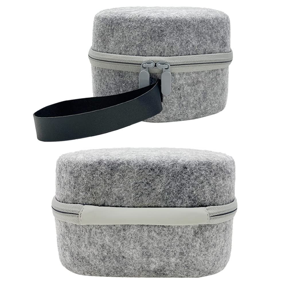 Louttary Travel Case for VR Headset - Large Storage Pouch for Oculus Quest 2, Meta Quest 3, HTC Vive - Protective Gray Carrying Bag for Virtual Reality Accessories - Perfect for Travel, Gaming, and Home Organization