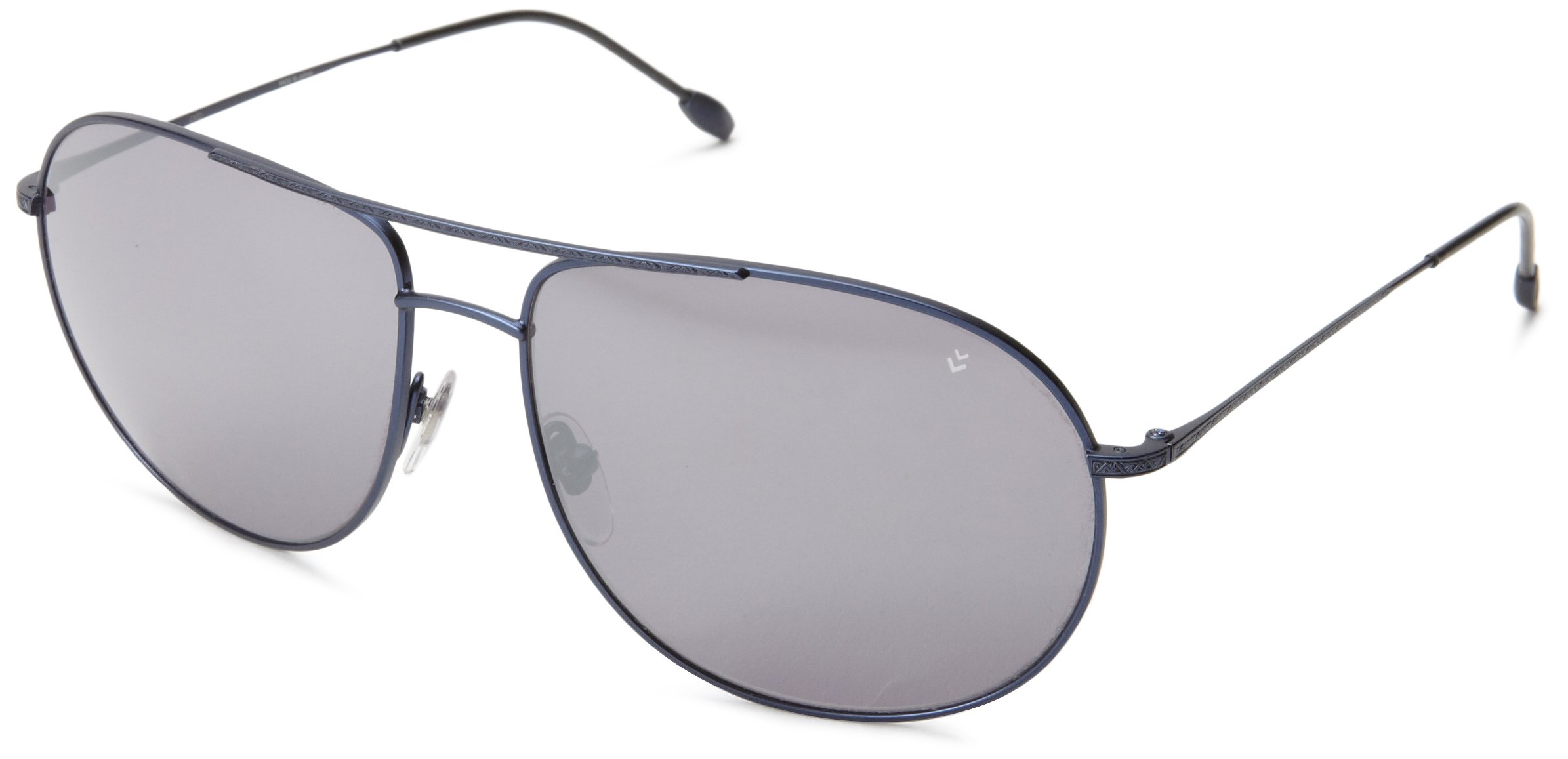 John Varvatos V761 Aviator Sunglasses for Men - Classic Polarized Pilot Shades with UV Protection - Perfect for Driving, Travel & Outdoor Adventures