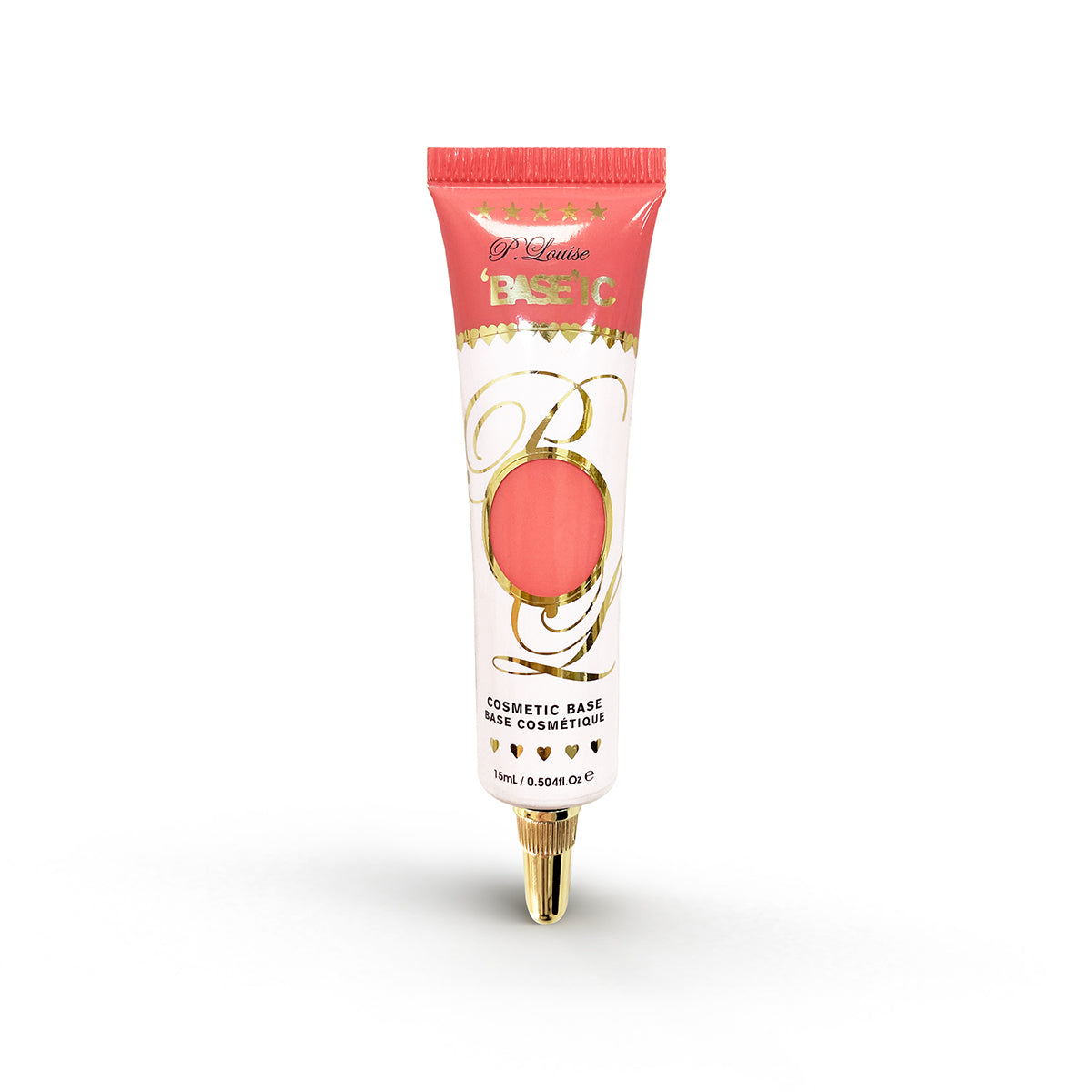 P.Louise Base Pretty in Pink Eyeshadow Primer - Long-Lasting Makeup Base for Vibrant Eyeshadow Looks | Perfect for Everyday Wear, Special Occasions & Professional Makeup Artists