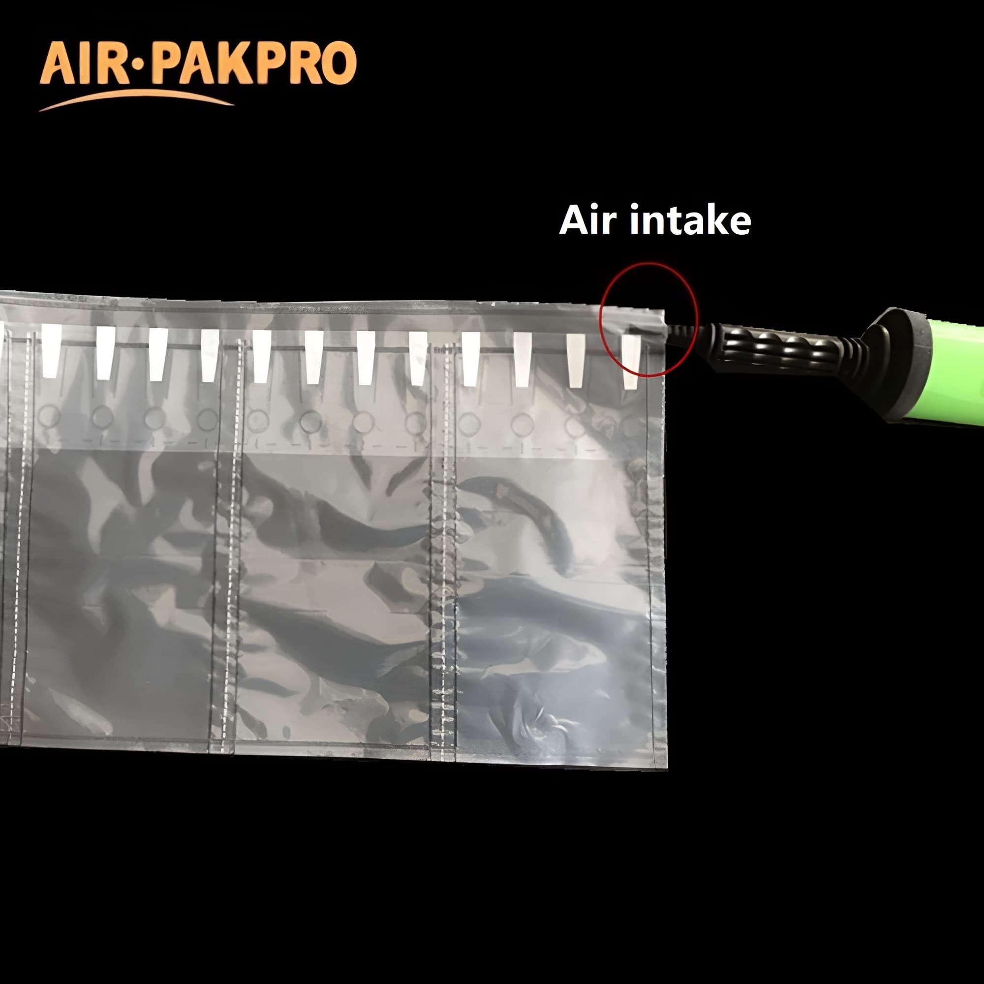 33Ft Heavy Duty Packing Air Cushion Bags - Inflatable Air Pillows for Shipping Protection, Void Fill Packaging Cushioning with Hand Pump - Perfect for Ecommerce, Moving Boxes & Fragile Item Protection