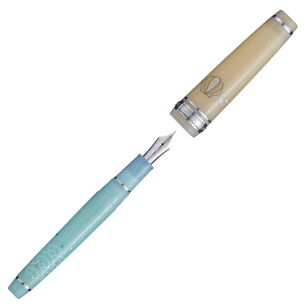 Sailor Fountain Pen Pro Gear Slim Princess Raden - Premium Japanese Writing Pen for Calligraphy, Note Taking & Gift Giving - Elegant Raden Design for Professionals & Collectors