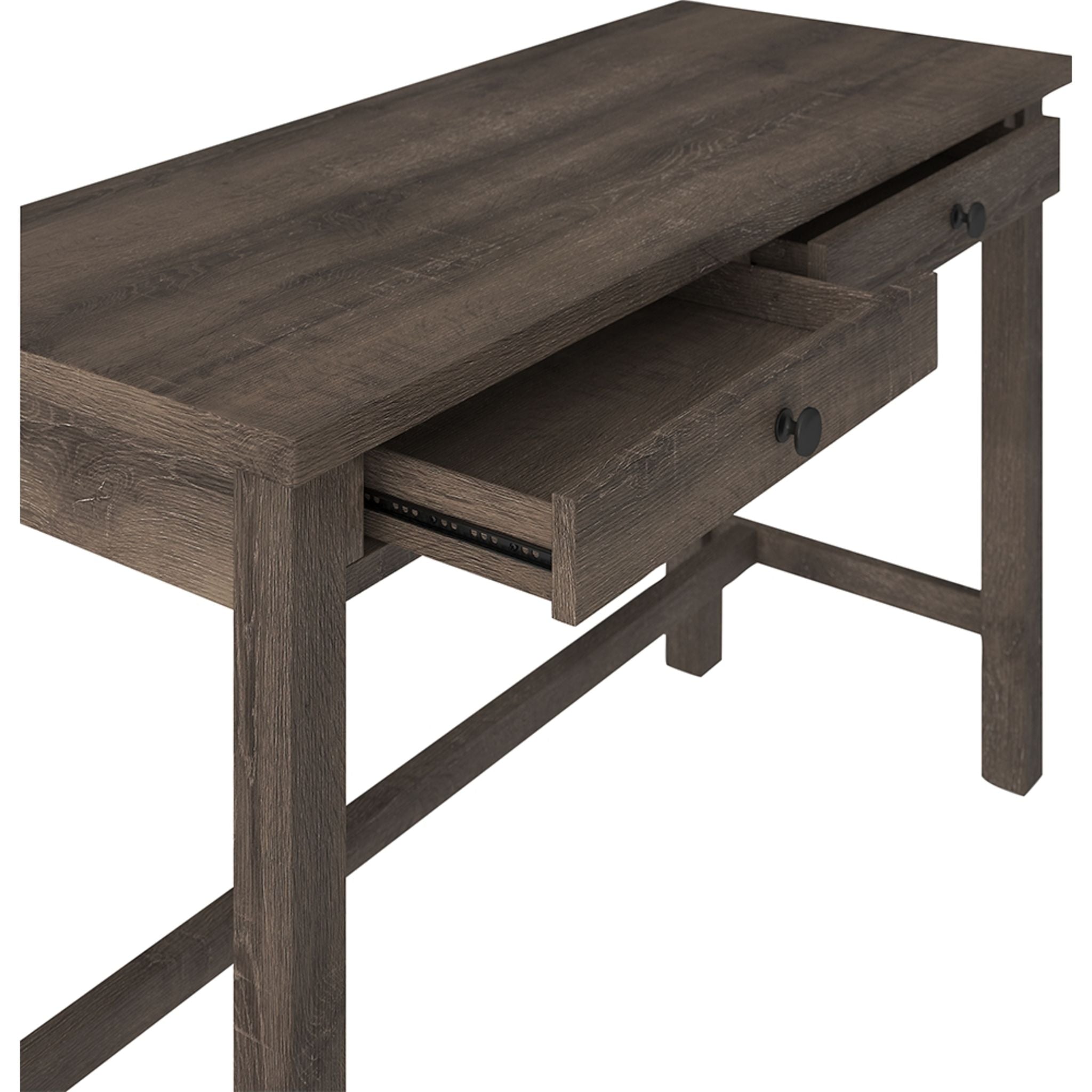 Arlenbry Modern Office Desk - Gray Computer Workstation for Home & Office - Perfect for Remote Work, Study & Small Spaces