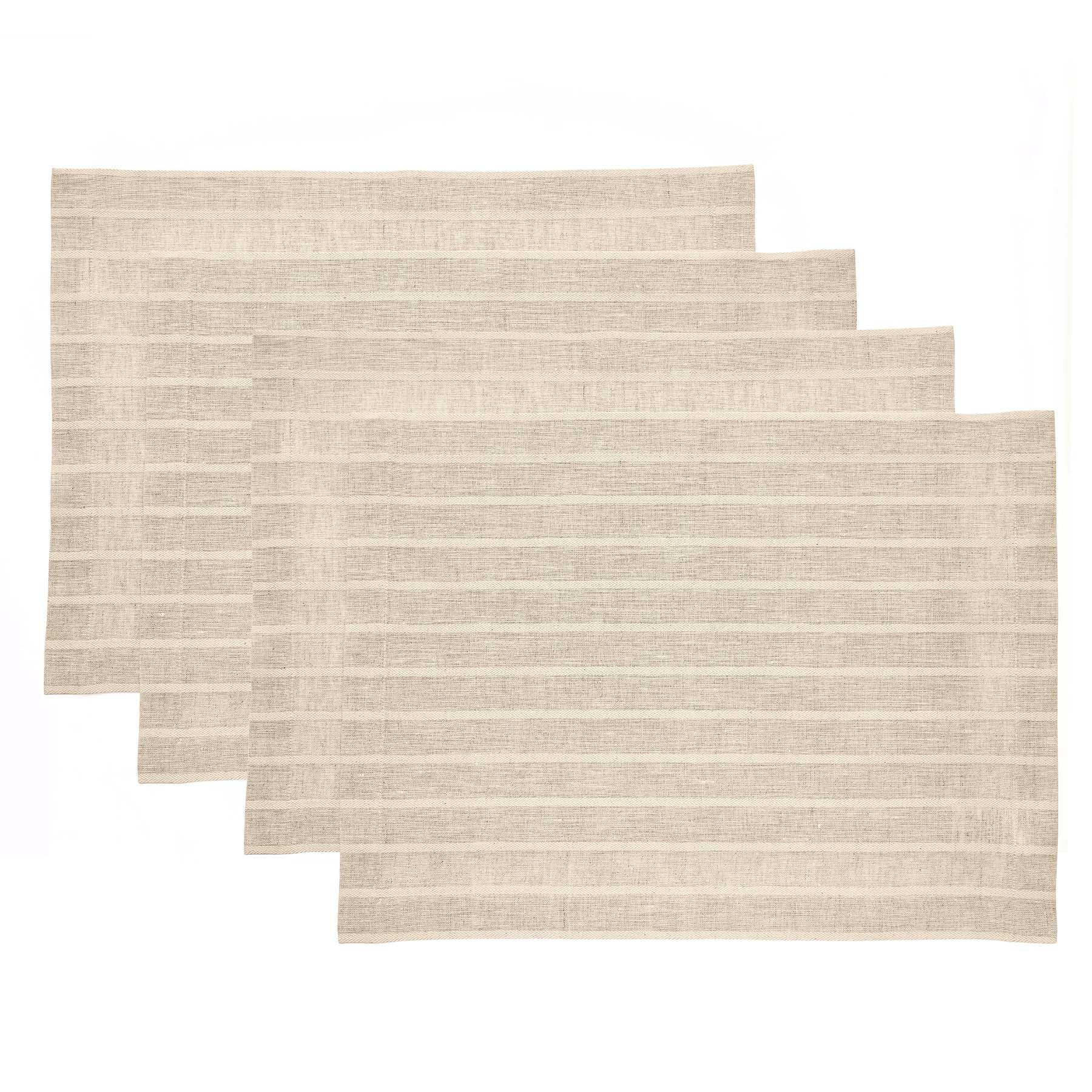 Premium Zoe Placemats Set of 4 - Waterproof & Heat-Resistant Table Mats for Dining, Kitchen, and Party Decor - Elegant Home Tableware Accessories