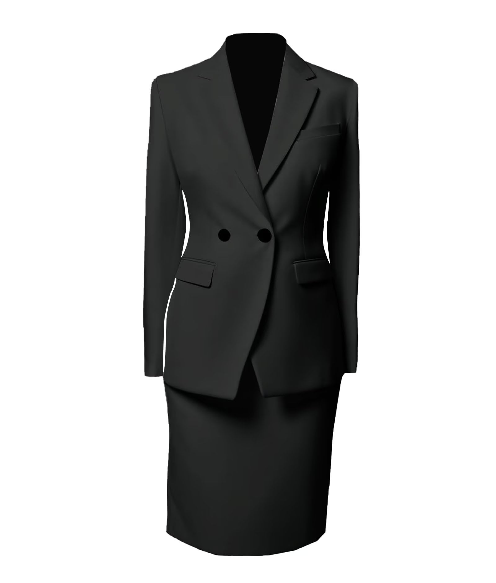 Professional Women's Skirt Suits for Work - YUVUXE Business Jacket & Pencil Skirt Set | Office Attire, Formal Wear & Career Outfits for Business Meetings & Corporate Events