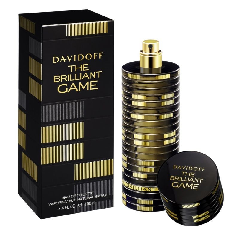 Davidoff The Brilliant Game 100ML Eau de Toilette Spray for Men - Fresh Citrus & Woody Fragrance for Daytime Wear, Office & Special Occasions