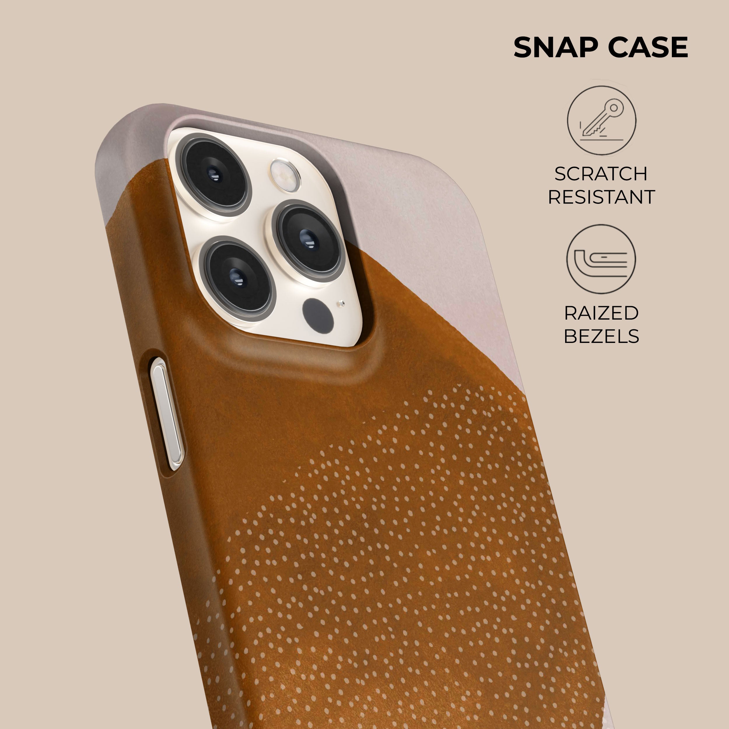 Orange Desire Shockproof Phone Case - Durable Protective Cover for iPhone & Android - Perfect for Outdoor, Travel & Daily Use