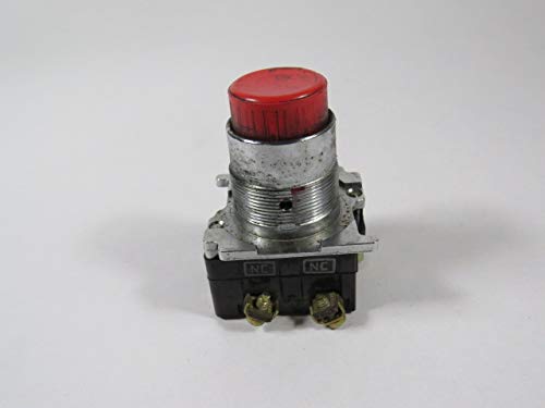 10250T112-3 Red Extended Push Button 2NC - Industrial Grade Electrical Switch for Control Panels & Machinery | Perfect for Factory Automation & Equipment Control
