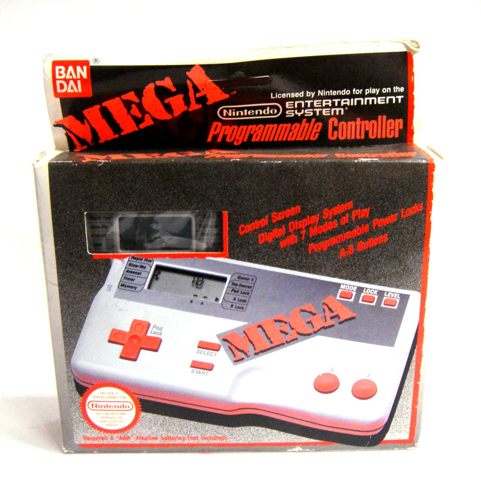 Bandai MEGA Programmable Controller - Customizable Remote Control for Robotics, DIY Projects & STEM Education | Perfect for Hobbyists, Engineers & Students