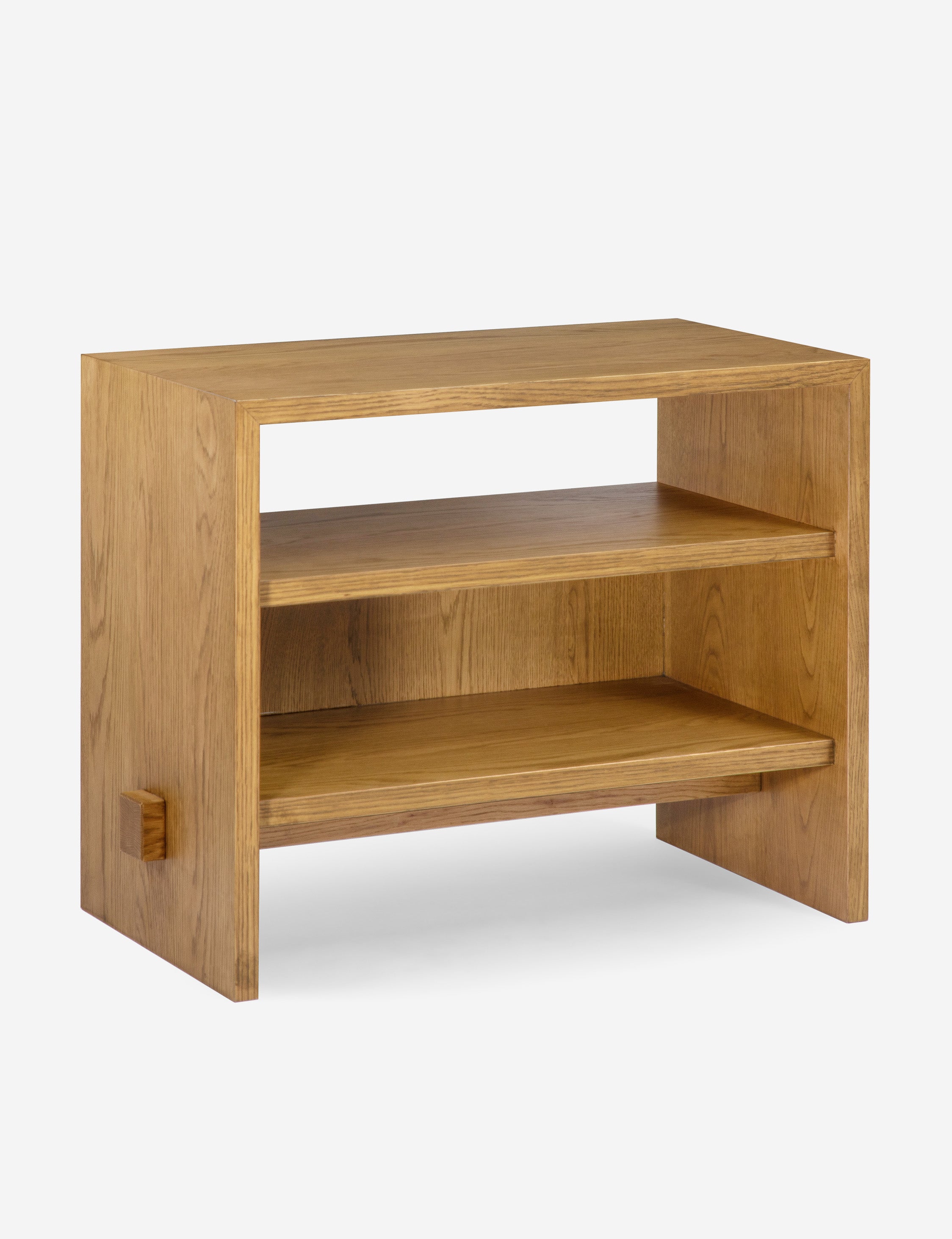 Modern Nightstand with Drawer - Wooden Bedside Table for Bedroom, Living Room & Office - Stylish Storage Cabinet with Shelf for Home Decor