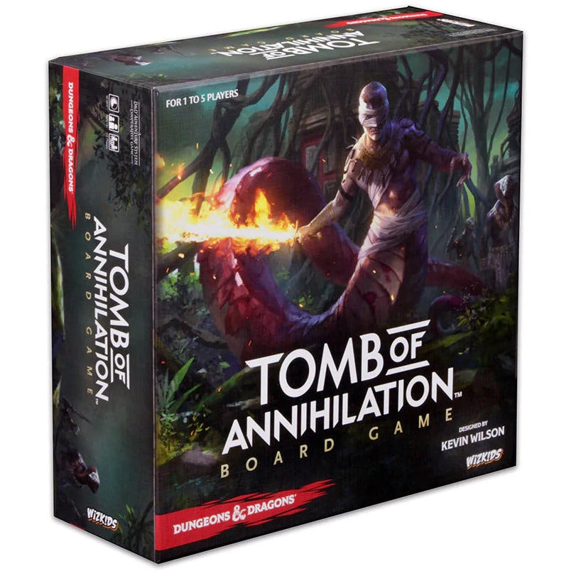 Dungeons & Dragons: Tomb of Annihilation Board Game - Fantasy Adventure Strategy Game for Adults & Teens - Perfect for Game Nights, RPG Campaigns & D&D Enthusiasts