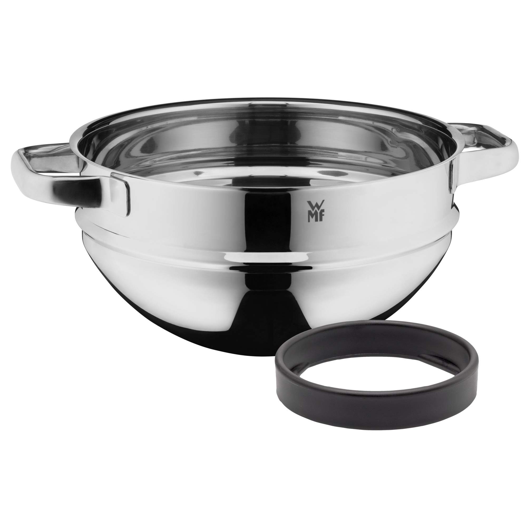 Premium WMF 20cm Stainless Steel Mixing Bowl & Water Bath - 18/10 Rustproof Cromargan, Dishwasher & Oven Safe, Acid-Resistant for Baking, Cooking & Food Prep - Perfect for Chefs & Home Kitchens