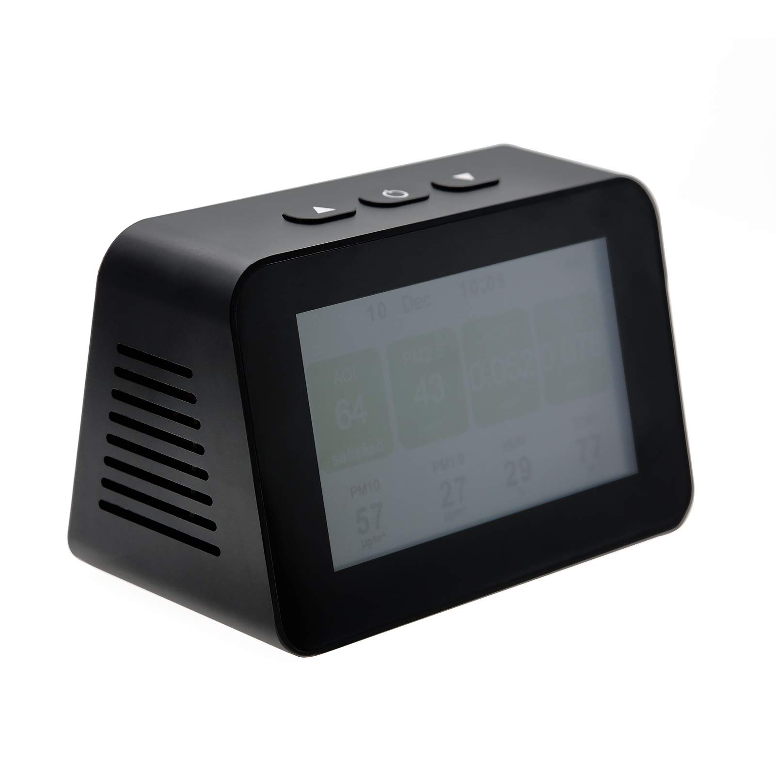 Smart Air Quality Monitor - 9-in-1 Indoor Air Detector for AQI, PM2.5, PM1.0, PM10, Formaldehyde (HCHO), TVOC with Temperature & Humidity Sensor | Perfect for Home, Office, Baby Room & Gym Air Quality Monitoring