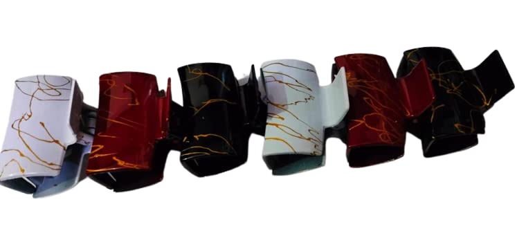 Vikans Matte Hair Claw Clips for Women - Strong Hold Large Hair Clips for Thick Hair - Fashion Hair Accessories for Girls & Women - Perfect for Work, Parties, and Everyday Styling
