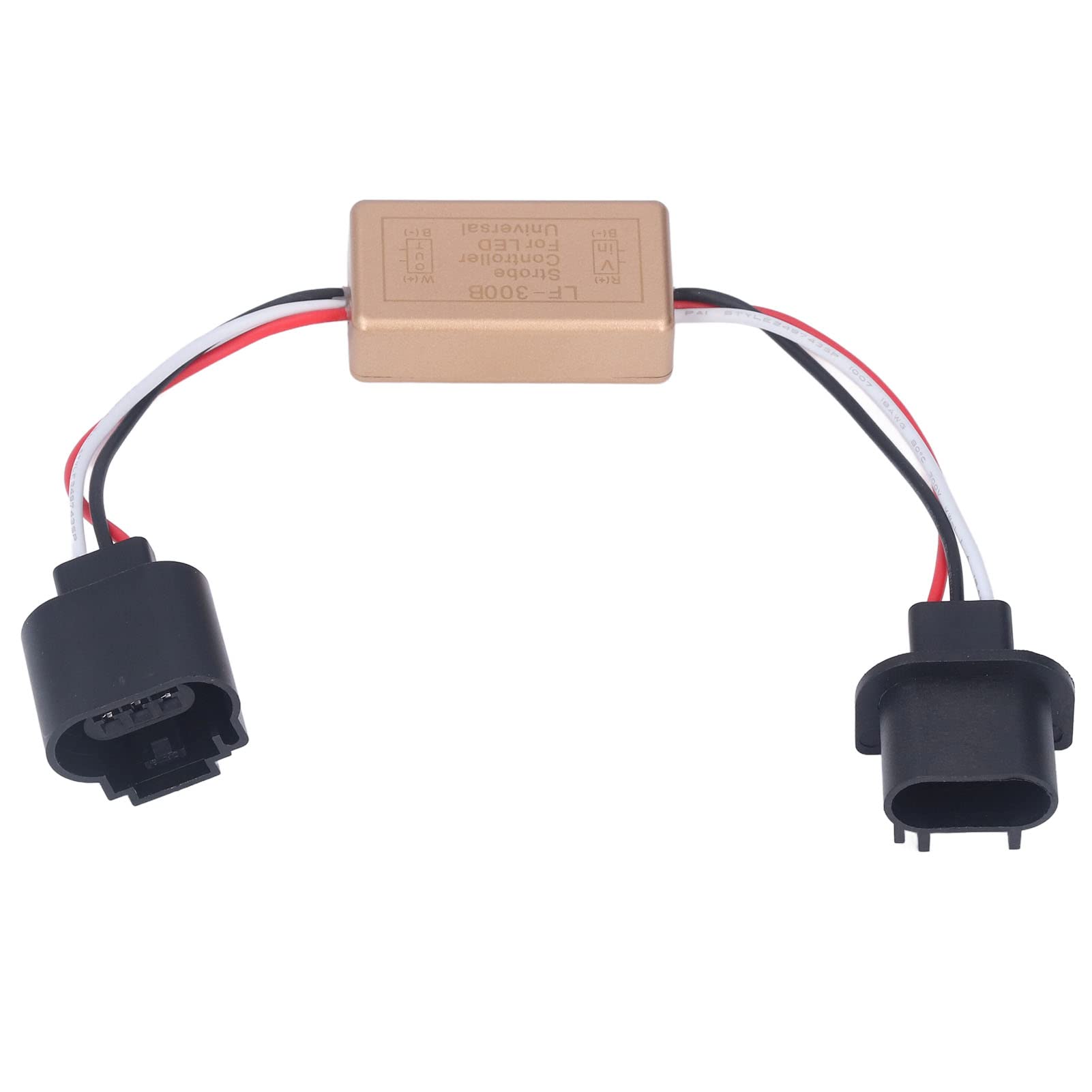 Qinlorgo 930V LED Strobe Flash Controller - 12V/24V Universal Flasher Module for Cars, Motorcycles, Trucks & Boats - Perfect for Emergency Lights, Warning Signals & Vehicle Customization
