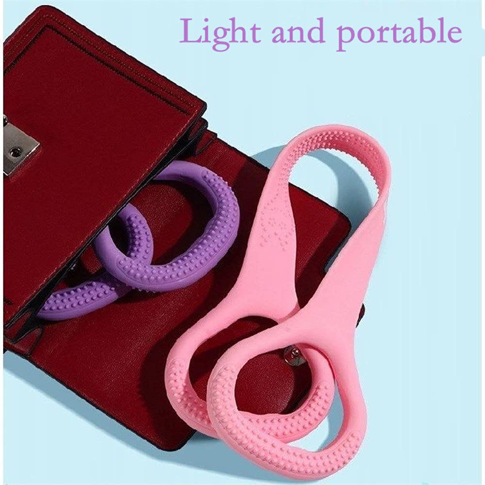 Figure 8 Fitness Resistance Band - Arm & Back Training Elastic Ropes for Pure Barre Workout | Chest, Arm & Shoulder Stretch Bands | Physical Therapy, Yoga, Pilates & Stretching Equipment | Perfect for Home Gym, Rehabilitation & Fitness Training