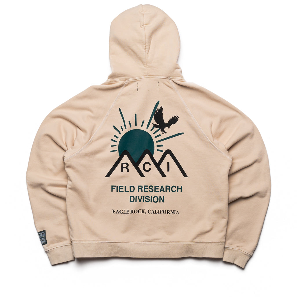 Reese Cooper Sunrise Hoodie for Men - Soft Cotton Pullover with Kangaroo Pocket | Casual Streetwear & Outdoor Activities | Khaki Color