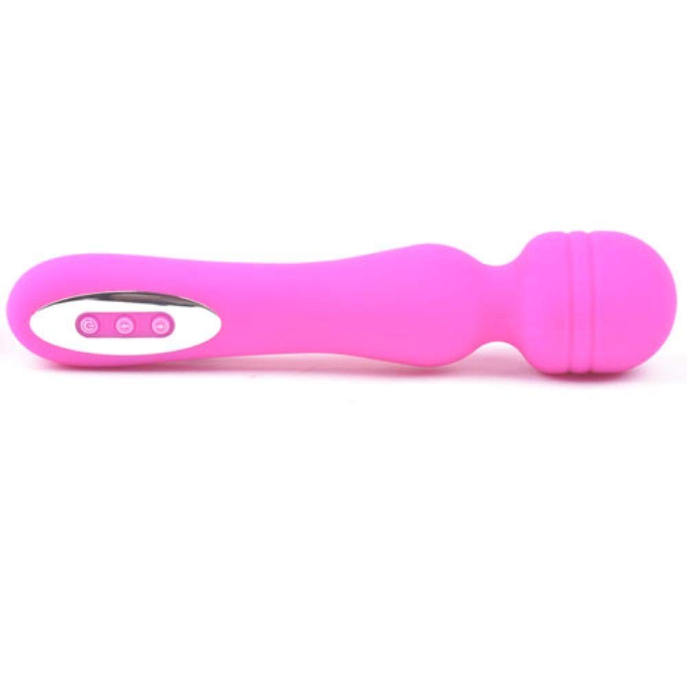 BeHorny 12-Speed Rechargeable Magic Wand Massager - Powerful Silicone Sex Toy for Women & Couples - Perfect for Relaxation, Foreplay & Intimate Moments at Home