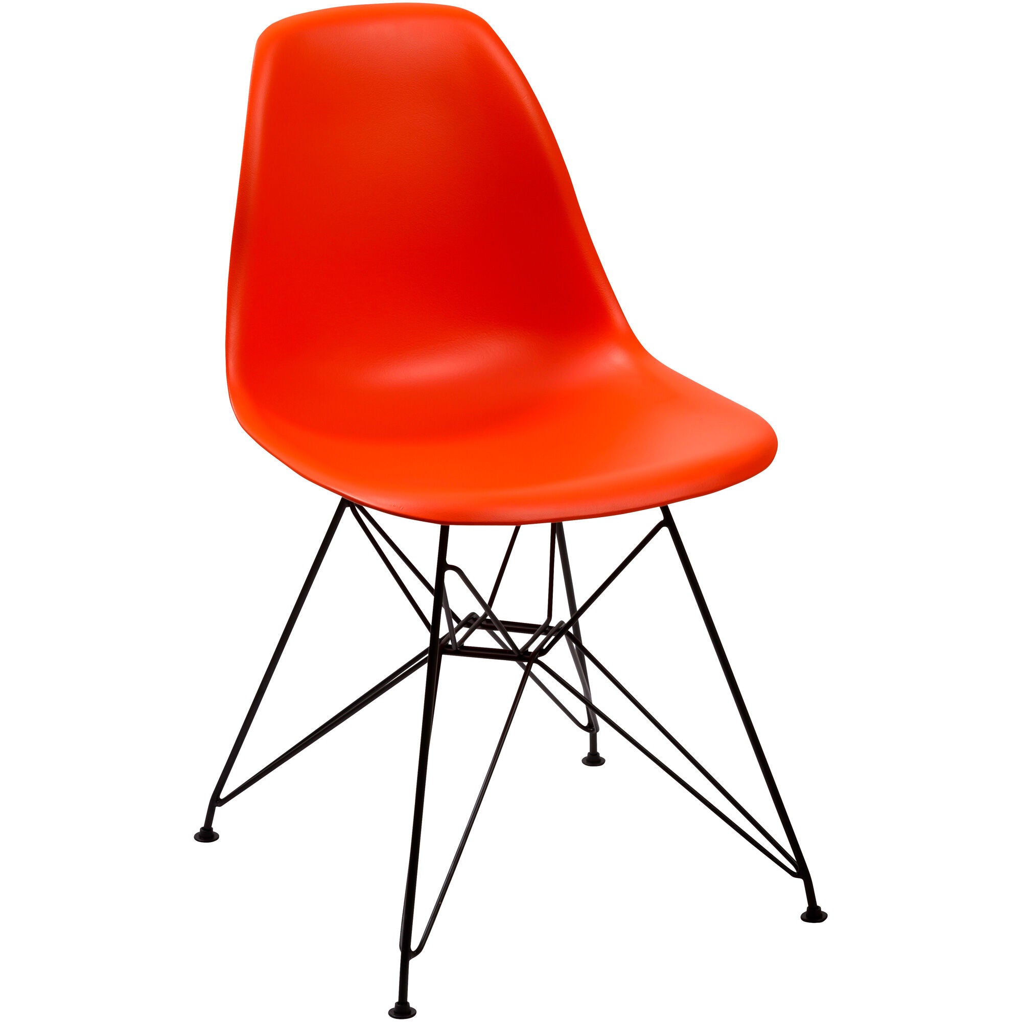 Modern Rostock Side Chair - Sturdy Wooden Dining Chair with Comfortable Cushion - Perfect for Kitchen, Dining Room, or Home Office