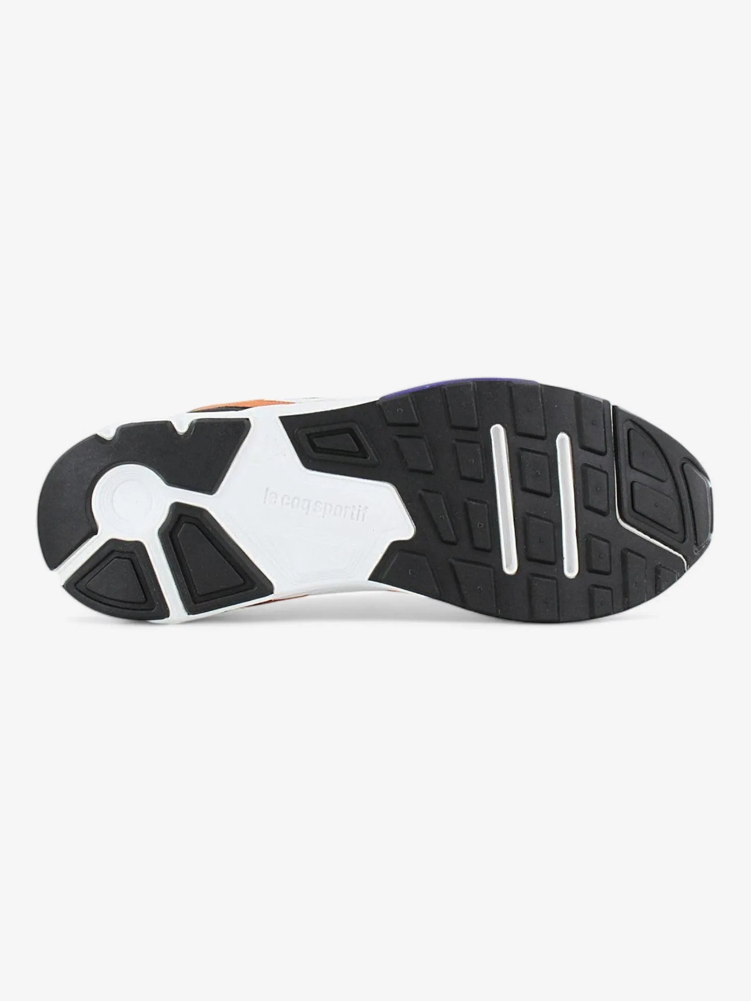 Le Coq Sportif R500 Optical White Orange Blue Sneakers - Lightweight Running Shoes for Men & Women - Perfect for Gym, Jogging & Casual Wear