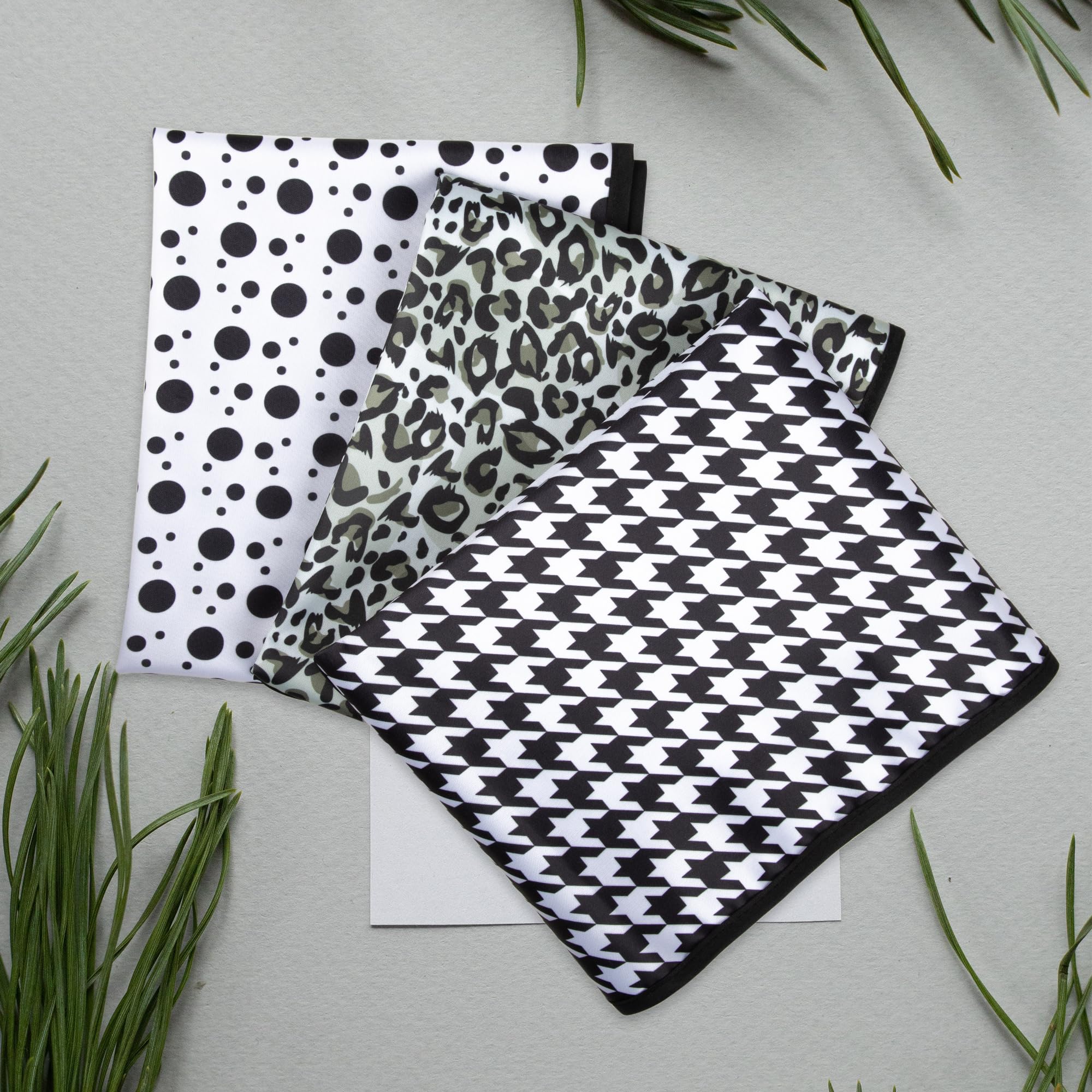 **3 Pack Washable Adult Bibs with Crumb Catcher - Reusable Waterproof Feeding Bib for Seniors & Adults - Perfect for Mealtime, Dining Out & Home Care**